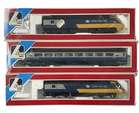 Three boxed Lima 00 gauge railway models, to include: - Inter-City 125, W43168 Loco (x2) - Inter City  M 12004 corridor