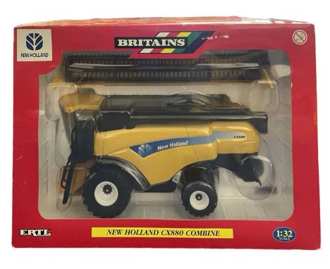 A boxed Britains 1:32 scale model New Holland CX880 Combine Harvester