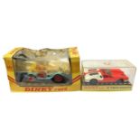 A pair of Dinky die-cast cars, to include: - 486 'Dinky Beats' 1913 Morris Oxford Bullnose (box very