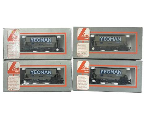 Four boxed 00 gauge Lima  Hopper Wagons, 'Yeoman Procor'