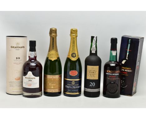 ALCOHOL, two boxes of mixed Alcoholic beverages, comprising one bottle of Cockburn's Special Reserve, 75cl, seal intact, boxe