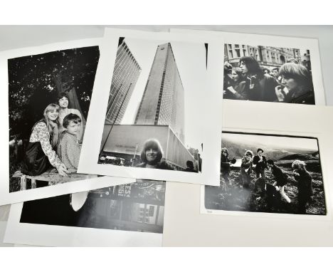 MICHAEL COOPER PHOTOGRAPHS - THE ROLLING STONES eight copies of original photographs taken by Michael Cooper in 1967-1968, ph