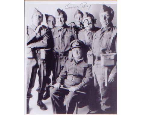 Dads Army. Jimmy Perry & David Croft. 10”x8” picture of the ‘Dads Army’ cast. Excellent.