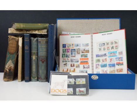 Assorted collection of ephemera to include a collection of early 20th Century travel related books to include 'The Italian La
