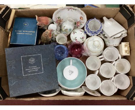 Susie Cooper Wedgwood Harlequin eight coffee cups and saucers, Crown Derby, Aynsley, Doulton, Limoges, other ceramics, pie fu