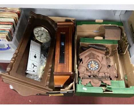 Cuckoo Clock, Canterbury wall clock:- Two Boxes.
