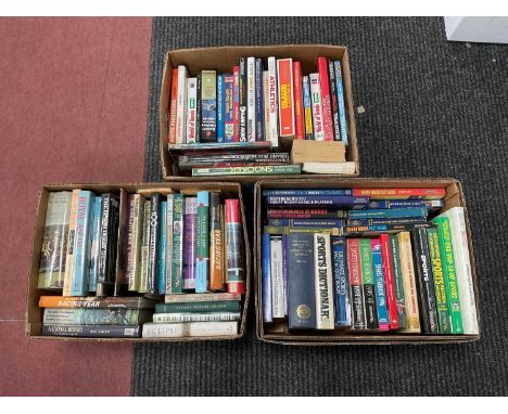 Sports Books - Olympics, horse racing, rugby, etc, Three Boxes.