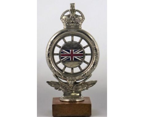ROYAL AUTOMOBILE CLUB FULL MEMBER'S BADGE.  A rare and early second edition badge by Elkington &amp; Co., in the Type 1 forma