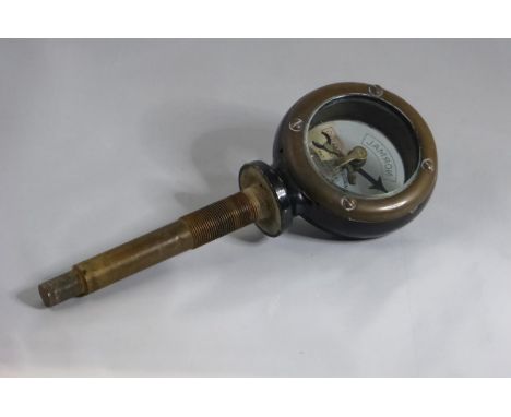 CALORMETER. A vintage temperature gauge, a large 7-cms diameter version, in sound condition and tested working. 