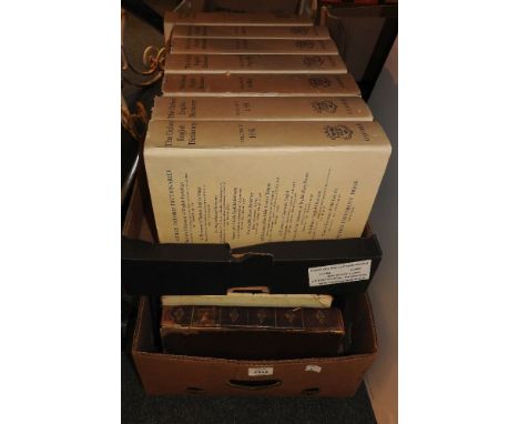 Bentley (R): Milton's Paradise Lost, 1732, and a full run of The Oxford English Dictionary