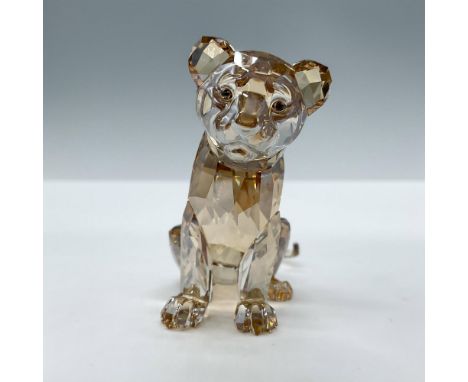 This adorable lion cub is crafted in light brown crystal with an impressive 788 facets for maximum sparkle. Only available in