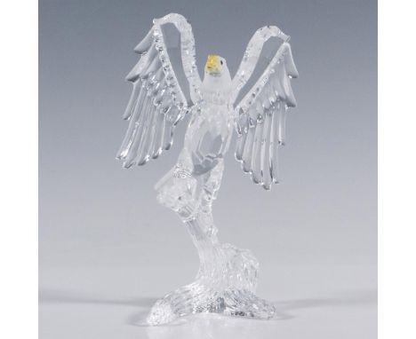 Originally belonging to the Feathered Friends category, this Swarovski crystal Bald Eagle was moved to the Feathered Beauties