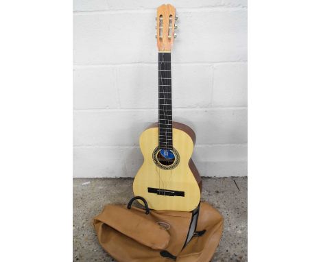 SPANISH ACOUSTIC GUITAR IN TRAVEL CASE