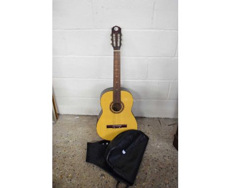 ACOUSTIC GUITAR WITH TRAVEL CASE