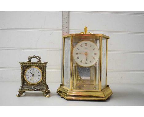 KUNDO MANTEL CLOCK AND ONE OTHER