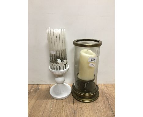 LANTERN AND CANDLESTICK
