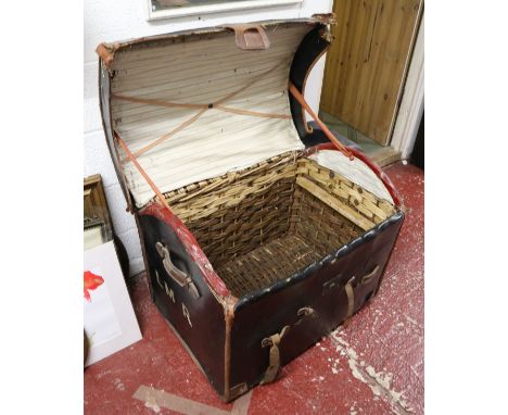 Large travel trunk