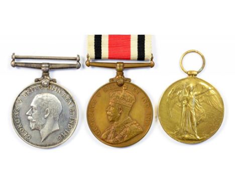 WORLD WAR ONE PAIR, BRITISH WAR MEDAL AND VICTORY MEDAL, 5744 CPL J R WALLACE SEAFORTH AND SPECIAL CONSTABULARY LONG SERVICE 