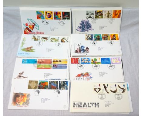 LARGE COLLECTION OF UNITED KINGDOM FIRST DAY COVERS1970/2013, Investiture of the Prince of Wales 25th Anniversary coin cover,