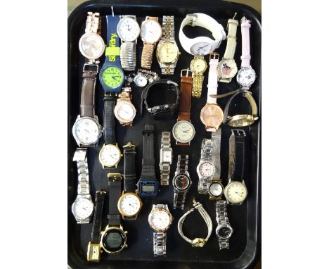 SELECTION OF LADIES AND GENTLEMEN'S WRISTWATCHEScomprising Superdry, Citizen Eco-Drive, Radley, Sekonda, Casio, Rotary, ice w