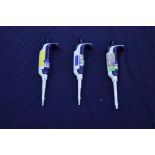Rainin Pipet-Lite XLS Single Channel Pipette (Qty 3)