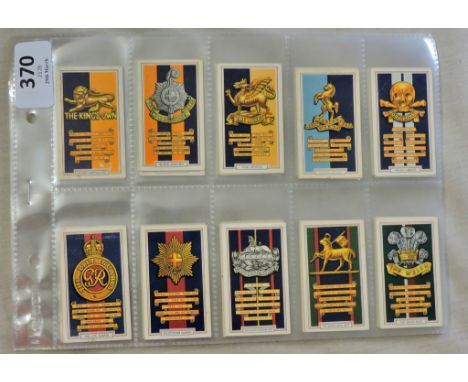 Gallaher's Army Badges 1939 set 48/48, mostly EX