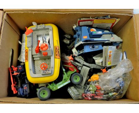 Action Force - An impressive Guns Collection of models including: Guns, Spaceships, etc etc - and a quantity of model figures