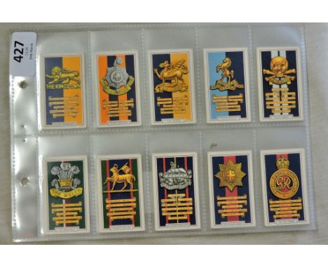 Gallaher's Army Badges 1939 Set, 48/48, EX