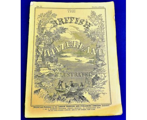 The Illustrated News of the World 1860 Parts twelve and thirteen 'The British Switzerland Illustrated' containing many wood c