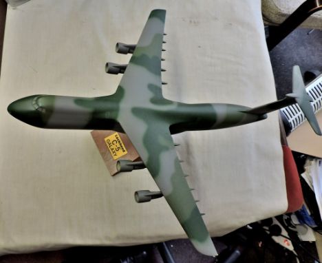 Lockheed C-5 Galaxy - a very fine model 18" in length, mint, with stand