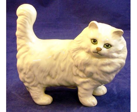 A Beswick Model of Persian Cat in white gloss no. 1898.