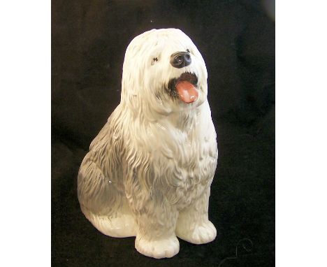 A Beswick Fireside Model of an Old English Sheepdog no. 2232, withdrawn 1989.