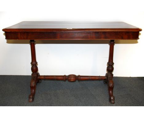 A 19th century mahogany sofa table, size 110 x 55 x 68cm.