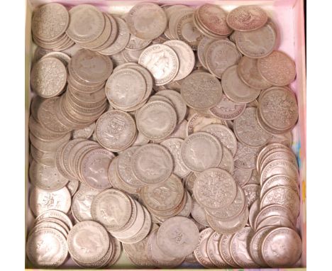 Great Britain, quantity of George V silver sixpences (approx. 200)