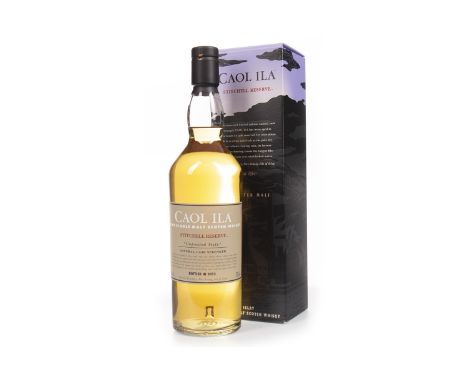 CAOL ILA STITCHELL RESERVE Single Malt Scotch Whisky Bottling 2013. 70cl, 59.6% volume, in carton.