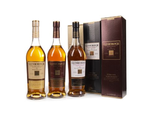 GLENMORANGIE NECTAR D'OR Single Malt Scotch Whisky Finished in Sauternes casks. 70cl, 46% volume, in carton. GLENMORANGIE LAS