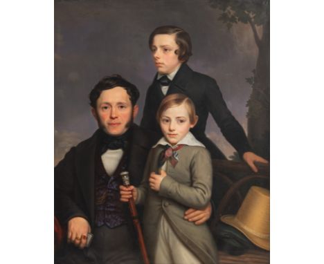 Stirnbrand, FranzUm 1788 - Stuttgart 1882111 x 92 cmERRATUM: Möglicherweise Portrait des Johann Friedrich Dürrich.Portrait de