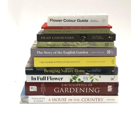 GARDENING/HORTICULTURE BOOKS. PENNOYER, P. &amp; RIDDER, K., 'A House in the Country' and other quality items  of the genre.