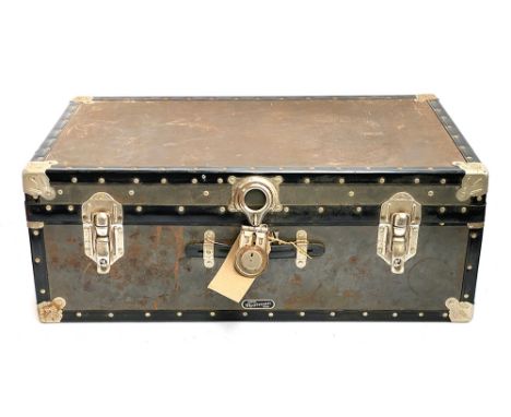 The Mossman vintage travel trunk, 91cmW