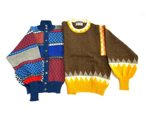 A vintage Doreen Langford jumper and cardigan