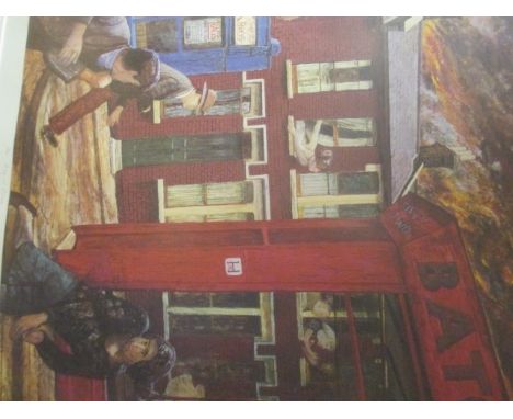 Carel Weight (British, 1908-1997) - The Day of Doom, lithograph, signed and numbered 25/250 in pencil, framed, 69 x 62 cm; Al