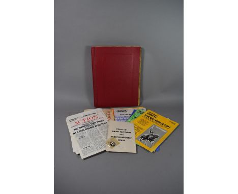 A Collection of Vintage Union Movement and Other Newspapers "Action " c 1957-1966 Together with Other Oswald Mosley Pamphlets