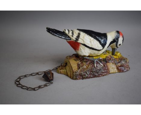 A Woodpecker Door Knocker, 19cm High (Plus VAT) 