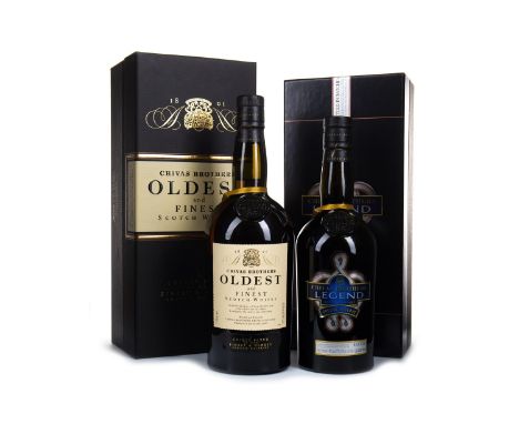 CHIVAS BROTHERS OLDEST AND FINEST - ONE LITRE Blended Scotch Whisky One litre, 43% volume, in box. CHIVAS BROTHERS LEGEND Ble