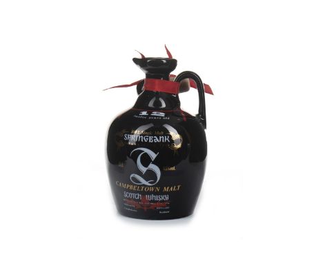 SPRINGBANK 12 YEARS OLD FLAGON Single Malt Scotch Whisky 70cl, 43% volume.