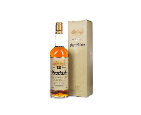 STRATHISLA 12 YEARS OLD Single Malt Scotch Whisky 75cl, 40% volume, in carton.