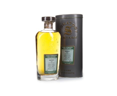 GLENISLA 1977 SIGNATORY VINTAGE AGED 28 YEARS Single Malt Scotch Whisky Distilled 7 July 1977 at Glen Keith, matured in hogsh
