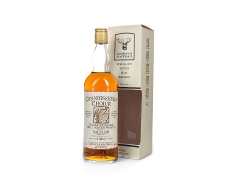 BALBLAIR 1964 CONNOISSEURS CHOICE Single Malt Scotch Whisky 75cl, 40% volume, in carton.
