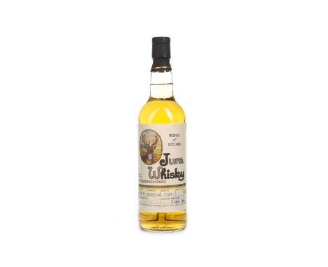 JURA EXPERIMENTAL VATTING 2002 Single Malt Scotch Whisky Matured in cask no. 1124, date of vatting 13 September 2002, bottle 