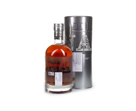 BRUICHLADDICH DNA AGED 36 YEARS Single Malt Scotch Whisky Bottled no. 582. 700ml, 41% volume, in tin.